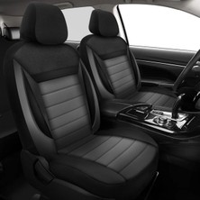 Kurra Store Hyundai Accent Admire 2002-2006 Trend Serisi Tay Tüyü Oto Koltuk Kılıfı Füme