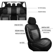 Kurra Store Hyundai Accent Admire 2002-2006 Trend Serisi Tay Tüyü Oto Koltuk Kılıfı Füme