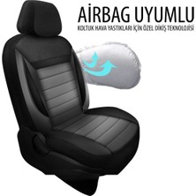 Kurra Store Hyundai Accent Admire 2002-2006 Trend Serisi Tay Tüyü Oto Koltuk Kılıfı Füme