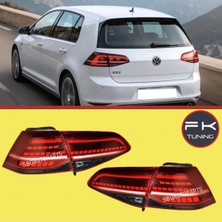 FK Tuning Volkswagen Golf 7 Led Stop 7.5 Uyumlu Dizayn Kayar Sinyal (2013-2016)