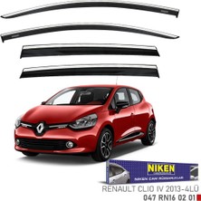 Niken Renault Clio 4 Cam Rüzgarlığı Kromlu 2013 / 2015