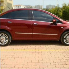 Oto Krom Details Fiat Linea Cam Çıtası 8 Parça 2006