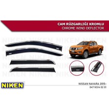 Niken Nissan Navara Kromlu Cam Rüzgarlığı 2015 Sonrası