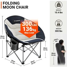 Madfox Moonchair Deluxe Katlanır Kamp Sandalyesi