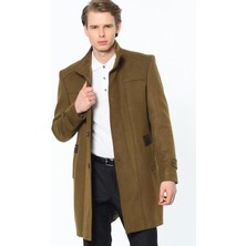 PLT8380 DEWBERRY ERKEK PALTO-DÜZ CAMEL