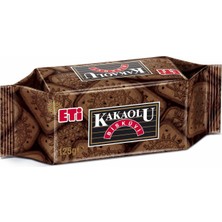 Eti Kakaolu Bisküvi 125GR x 12 Adet