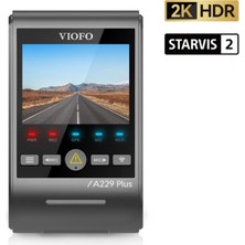 Viofo A229 Plus 2k Hdr Sony Starvis 2 Sensörlü Wi-Fi Gps'li Araç Kamerası