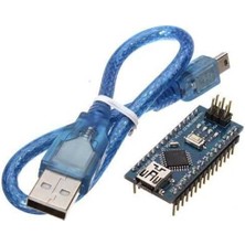 SAMM Arduino Nano 328 FT232 Klon (Usb Kablo Dahil)