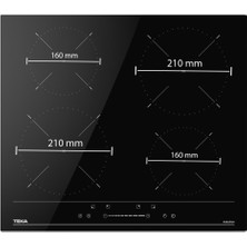 Teka Ibc 64100 Sss Bk Indüksiyonlu Ankastre Ocak