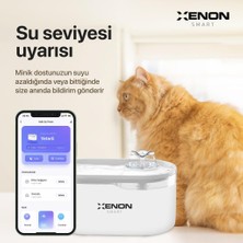 Xenon Smart Akıllı Kedi Köpek Su Pınarı ,Su Kabı Wi-Fi Destekli