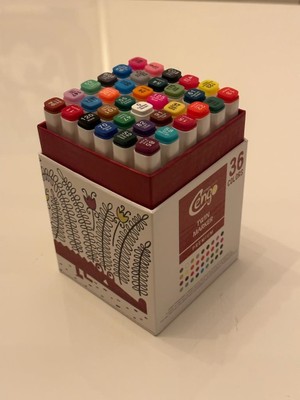 Cengo Twin Marker Çift Uçlu 36 Renk CGO 132