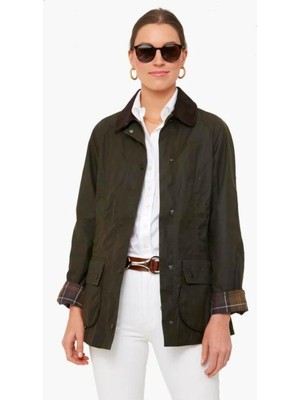 Barbour Classic Beadnell Yağlı Ceket OL71 Olive