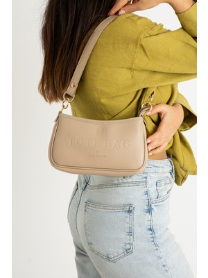 Nbi Bags Thetotebag Yeni Sezon Natural Deri El ve Omuz Çantası