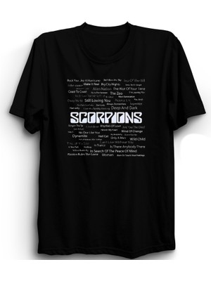 The Fame Scorpions, Songs, Şarkılar, Rock Metal Müzik Grubu Tişört