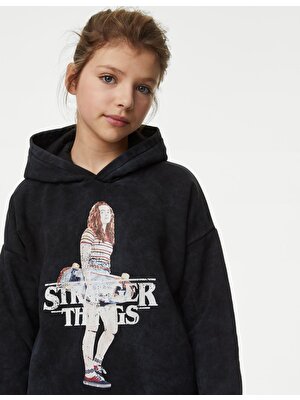 Marks & Spencer Stranger Things™ Kapüşonlu Sweatshirt