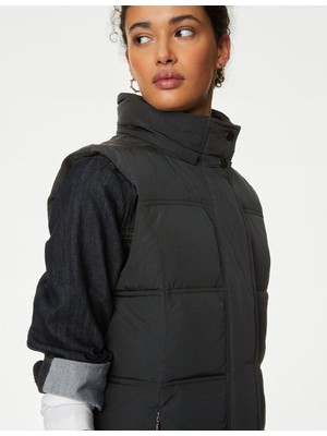 Marks & Spencer Thermowarmth™ Kapüşonlu Puffer Şişme Yelek