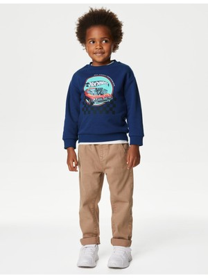 Marks & Spencer Hot Wheels™ Yuvarlak Yaka Sweatshirt