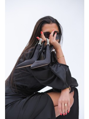 Guja Russel Saten Kadın Stiletto G060