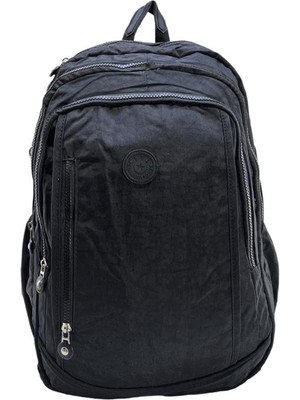 Baginn  Klinkır Bayan Sırt Çantası Büyük Boy Yağmur Geçirmez Hafif Kumaş Çok Cepli Kadın Okul Sırt Çantası 45 cm