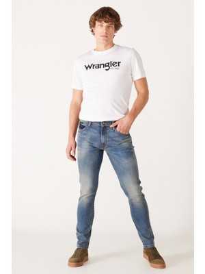 Wrangler Larston Düşük Bel Slim Fit Jeans Erkek Kot Pantolon W18S031Xt