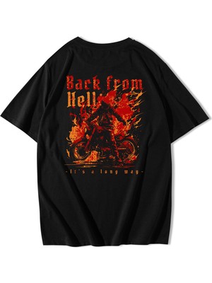 BRZ Collection Oversize Back From Hell T-Shirt