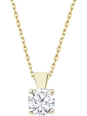 Altın Sepeti Altın Hayalet Zincirli Tektaş Kolye