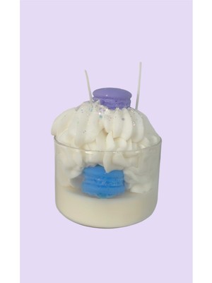 Mhyssa Natural Blueberry Macaron Candle