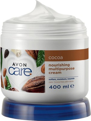 Avon Care Kakao Yağı Ve E Vitaminli Yüz, El Ve Vücut Kremi 400 Ml