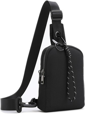 Luoxg Mavi Sıcak Satış Crossbody Çanta Unisex Açık Çok Fonksiyonlu Spor Göğüs Bel Çantası Seyahat Ayarlanabilir Omuz Çantası (Yurt Dışından)