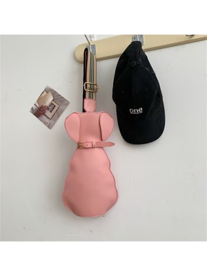 Luoxg Gri 16*30*4 cm Jowyar Karikatür Kedi Şekli Kadın Küçük Crossbody Çanta Çanta Moda Çanta Yaz Seyahat Çantası Kadın (Yurt Dışından)