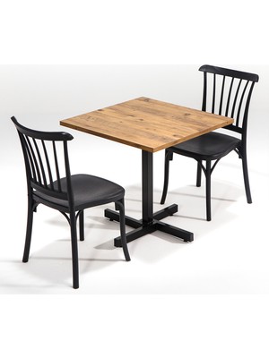 Sandalie Siyah Tango Atlantik Çam Violet Mutfak Masa Takımı