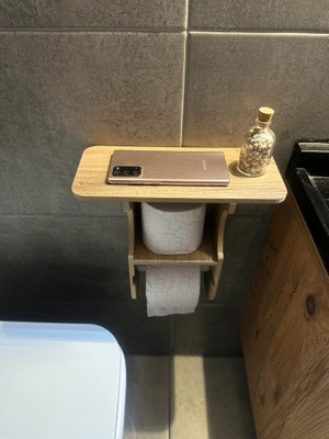 Elis Gift Store Wc Banyo Tuvalet Kağıtlığı Tuvalet Kağıtlık Askısı Tuvalet Rafı Yedek Kağıtlık EH025