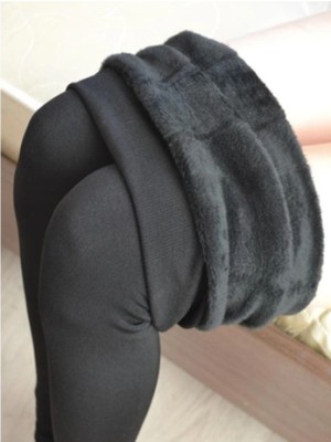 Mistirik Ravena Model Içi Pelüşlü Tüylü Sıcak Tutan Kalın Külotlu Çorap Tayt