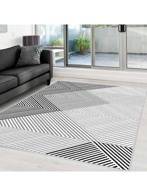 Eliana Home Dijital Baskı Yıkanabilir Kaymaz Taban Salon Halısı ve Yolluk  LNA0007-SD540