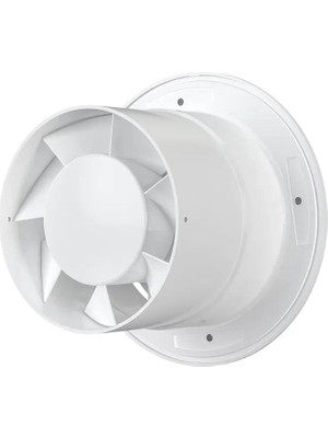 Era 150 mm (15 Cm) Klapeli Yuvarlak Banyo Fanı (Rf Beyaz 6s)