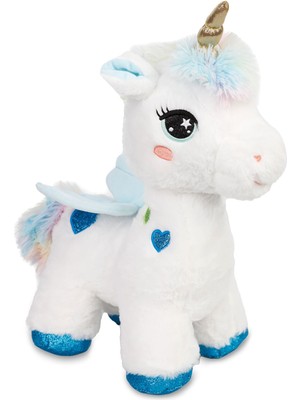 Berat Toys Berattoys Kanatlı Unicorn At 35 cm Oyuncak Mint Peluş Pony At Uyku ve Oyun Arkadaşı