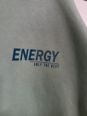 Kübra tekstil Kız Çocuk Mint Energy Oversize Sweat 2672