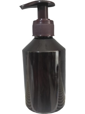 Erlab 250 ml Amber Pet Şişe Pompa Dahil 5 Adet