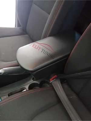 Elit Tuning Renault Clio 4 Siyah Deri Kol Dayama Kolçak MDF Kaliteli ve Dayanıklı