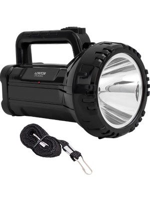 Powermaster Lontor CTL-SL051A Iki Kademeli 1 Power Ledli 5 Watt Şarjlı Fener