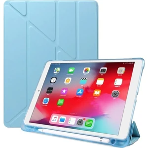 TEKNETSTORE Samsung Galaxy Tab A9 8.7 Inç Uyumlu Kalem Bölmeli Uyku Modlu Arkası Silikon Kapak Kılıf SM-X110