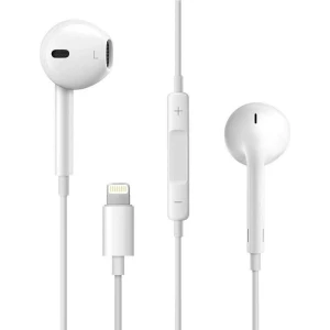 Apple İphone Lightning Konnektörlü Kablolu Mikrofonlu Kulaklık Tüm İphone 7 8 X Xr Xs Se 11 12 13 14 Pro Max Modellerine Uyumlu