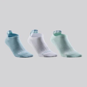 Artengo Tenis Çorabı Kısa Konç Unisex 3 Çift Beyaz Yeşil Rs 160