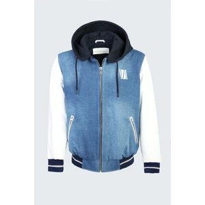 Erkek Mavi Kot/byz Dr Deri & Tekstil Deri Mont 993 K-01 Erk Mont SK23/24