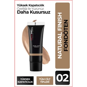 New Well Naturel Finish Fondöten No 02