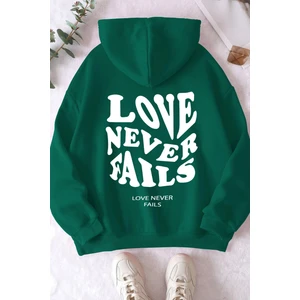 Uygun Tarz Fermuarlı Kapüşonlu Unisex Sweatshirt