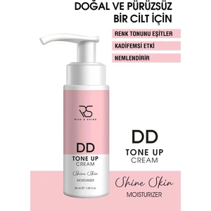 Rise And Shine Ton Eşitleyici DD Krem 50 ml – Cilt Tonunu Dengeleyen, Nemlendiren ve Doğal Görünüm Sağlayan Formül