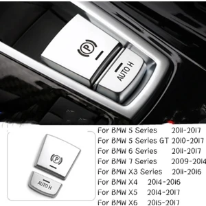 Yıldız Tuning Bmw 5 Serisi F10 El Freni Park Buton Silver Tuş 2011-2017
