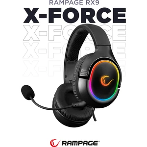 X-FORCE RGB Led 7.1  Çıkarılabilir Mikrofonlu Gaming Oyuncu Kulaklığı Profesyonel Kulaklık
