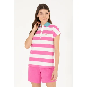 U.S. Polo Assn. Kadın Pembe Tişört 50263969-VR041